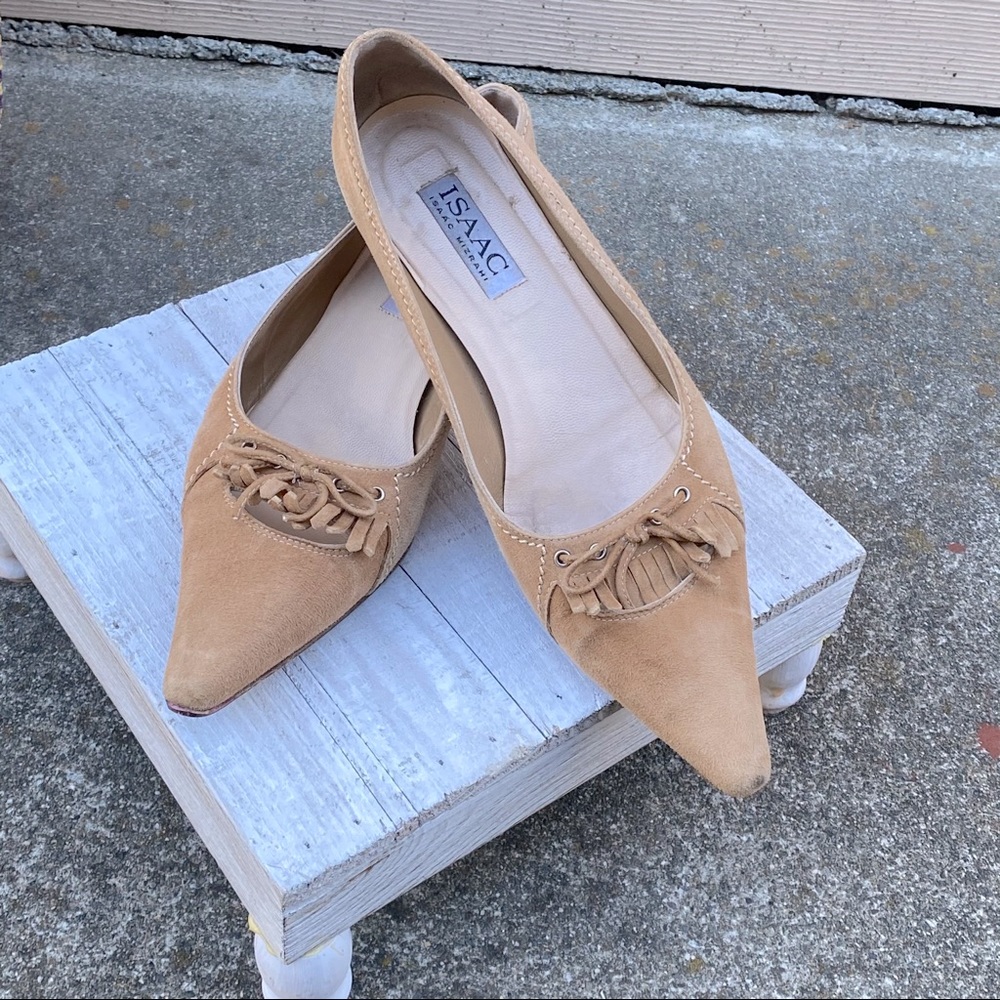Isaac Mizrahi Vintage Moccasin Point Toe Loafers